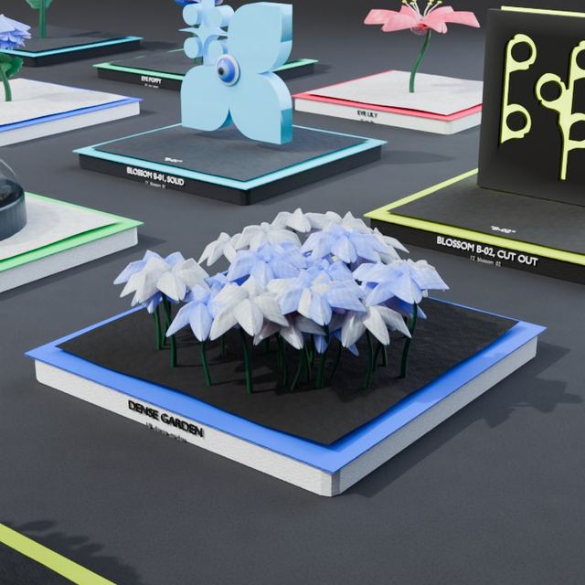 Dense garden